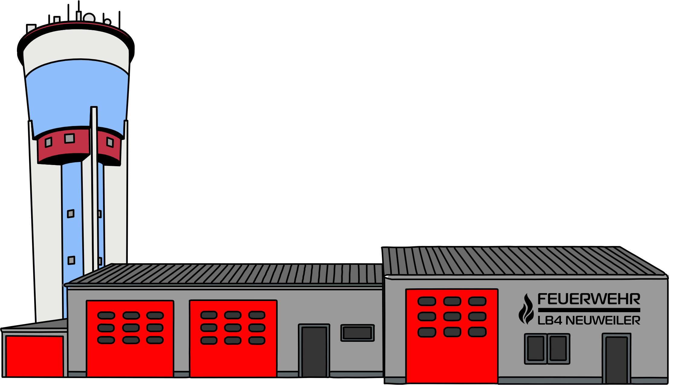 Gerätehaus Feuerwehr Neuweiler
